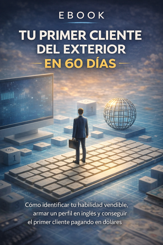 Ebook "Tu primer cliente del exterior en 60 días" + 3 Bonus