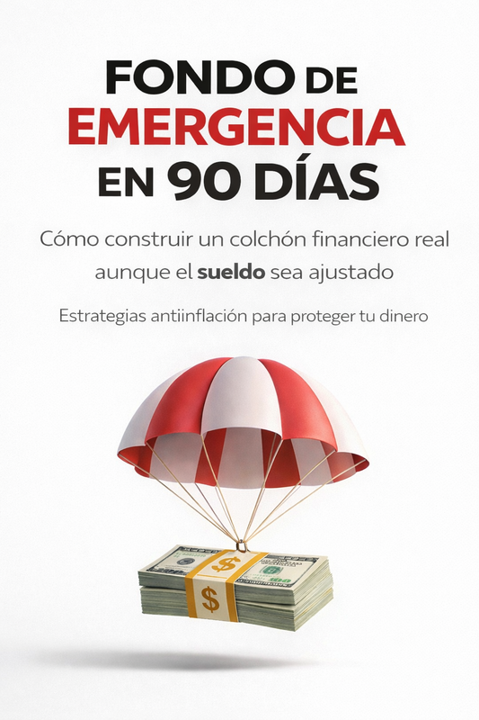 Ebook: "Fondo de emergencia en 90 días"+ 3 Bonus