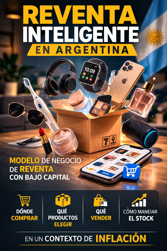 Ebook "Reventa Inteligente en Argentina" + 3 Bonus